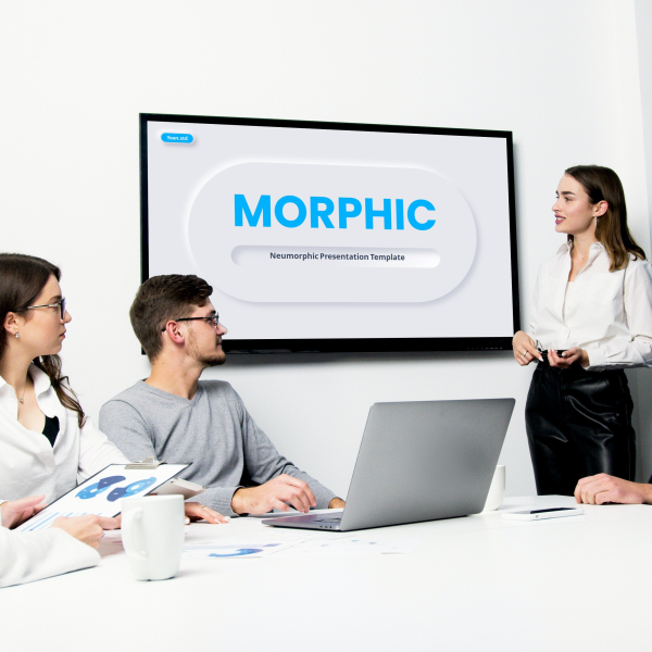 Professional neomorphic template